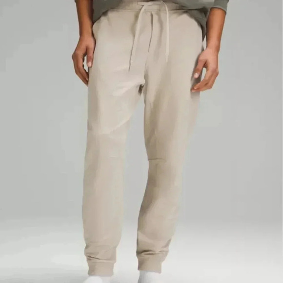 Lululemon City Sweat Jogger Pants Sweatpants Pant Light Tan Cream Men’s Size XS - Picture 2 of 8